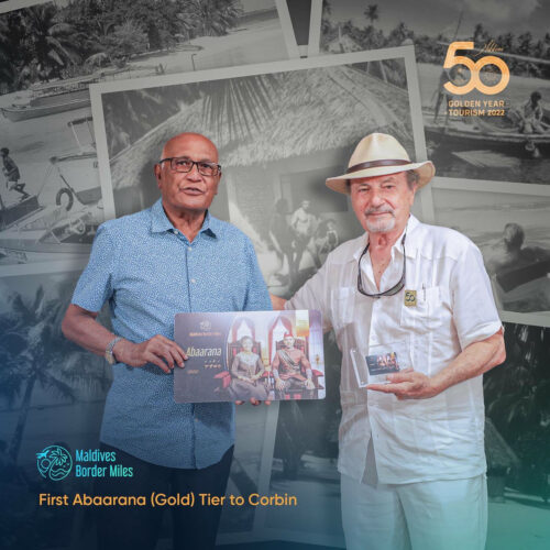 Tourism Update 24 Feb 2022 - Banner1 George Corbin - 1st Tourist Visited Maldives