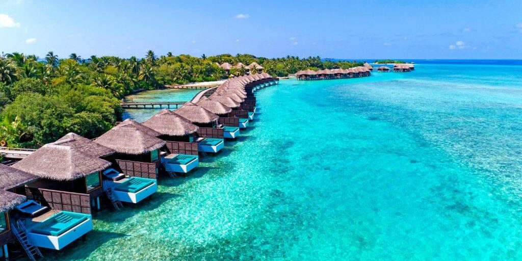 Overwater Villas at Sheraton Maldives Full Moon Resort & Spa Marriott International's Sheraton Maldives Full Moon Resort & Spa Overwater Villas