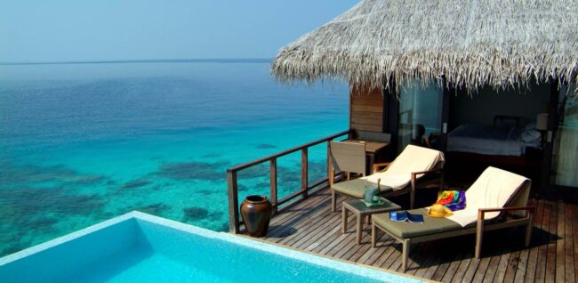 Coco Bodu Hithi and its water villa