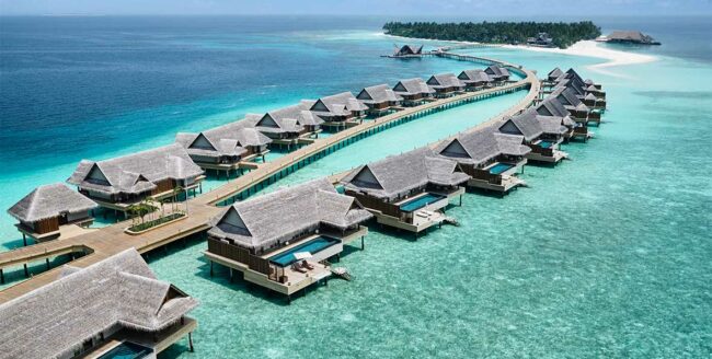 JOALI Maldives and its overwater villas