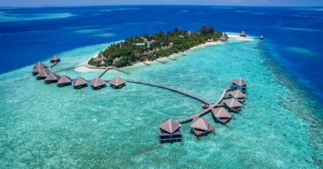 A Maldives resort from above. Photo Credit: Visit Maldives via Google Images A Maldives resort from above. Photo Credit: Visit Maldives via Google Images