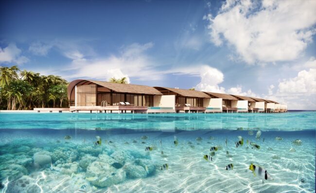 The Westin Maldives Miriandhoo Resort Achieves Solar Goals. Photo Credit: hospitalitynet.org via Google Images