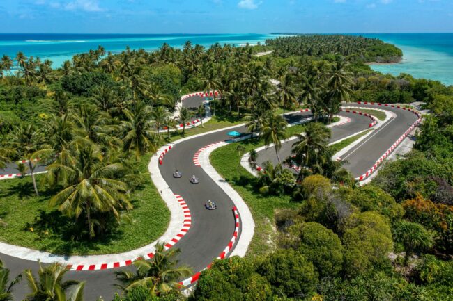 Kandima Maldives E-Go-Kart Scores a First for Resort. Photo Credit: thehotelmagazine.co.uk via Google Images Kandima Maldives E-Go-Kart Scores a First for Resort. Photo Credit: thehotelmagazine.co.uk via Google Images